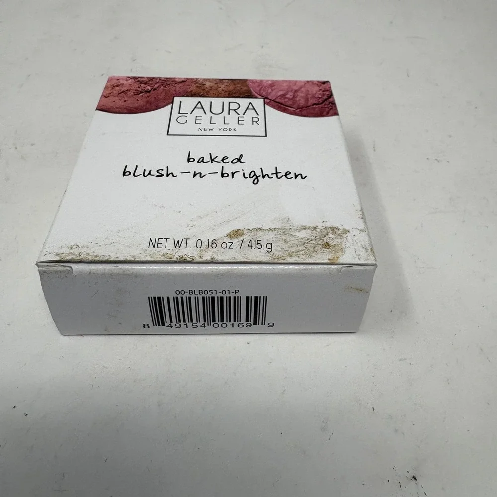 Laura Geller Baked Blush-n-Brighten Pink Buttercream 0.16oz 4.5g New In Box